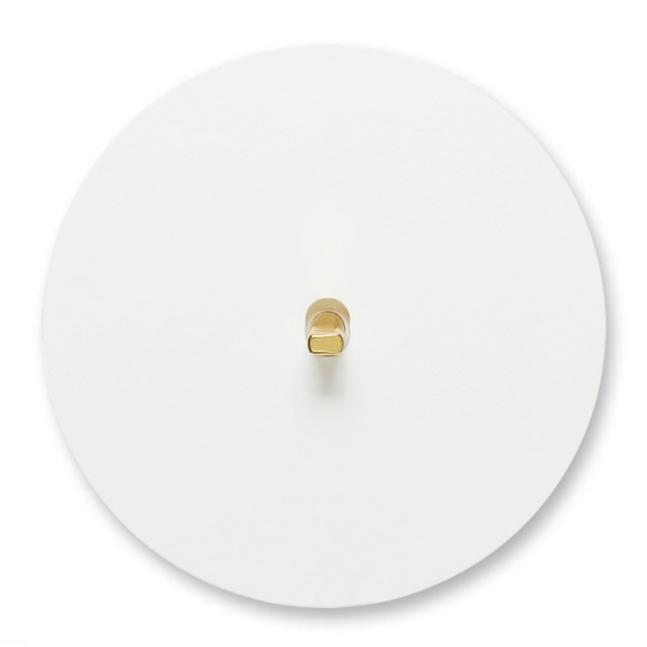 30.10.01.031g.round -   Vectis Round series 1-fach Weiss